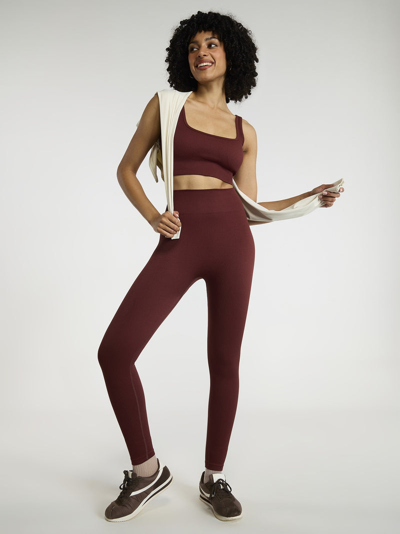Auburn Seamless Cinched Leggings