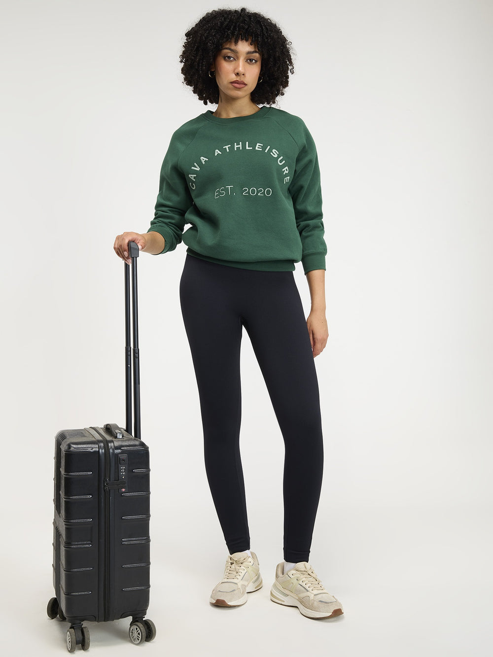 Black Sky-Rise Leggings