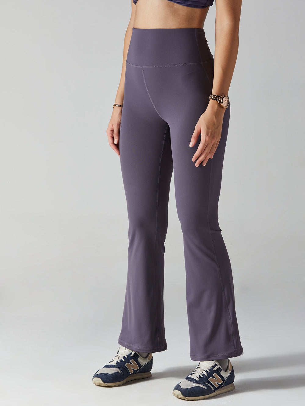 Mauve All-in Bootcut Leggings