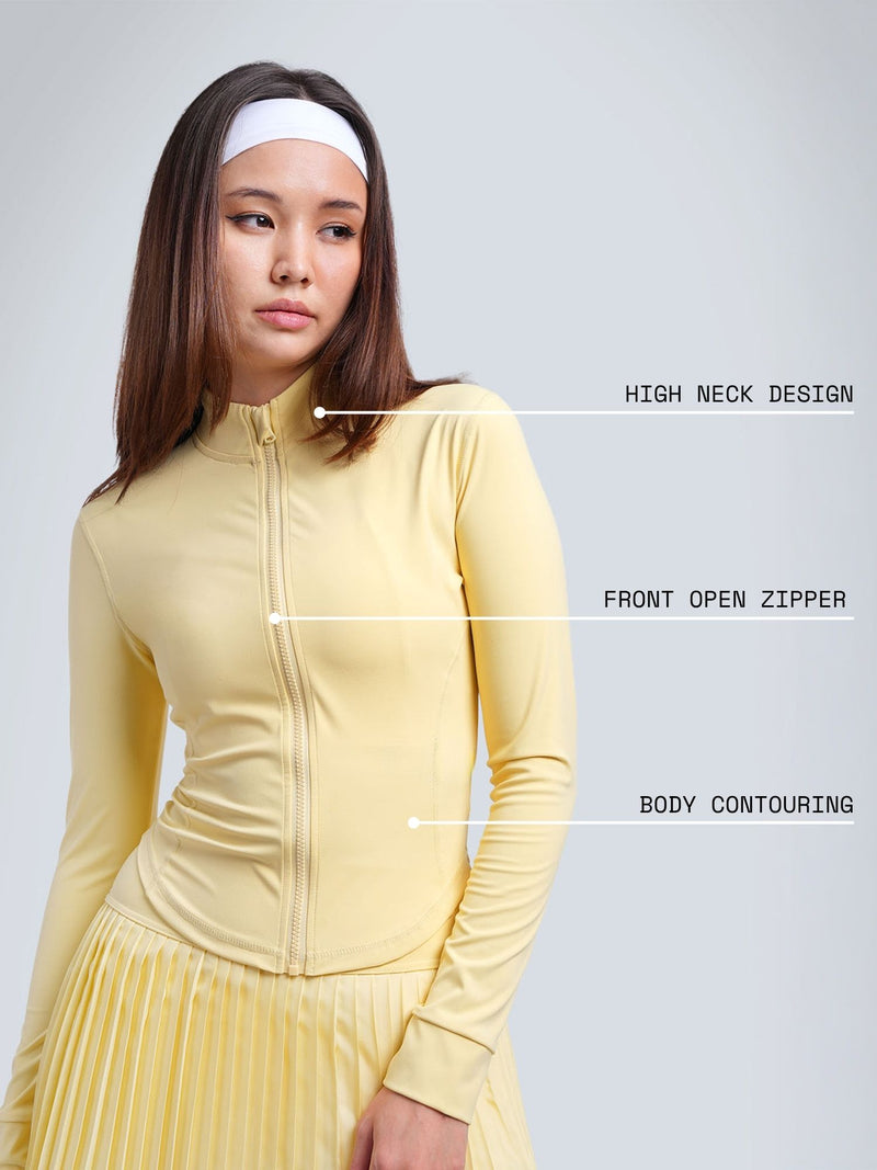 Butter Yellow Sculptor Jacket