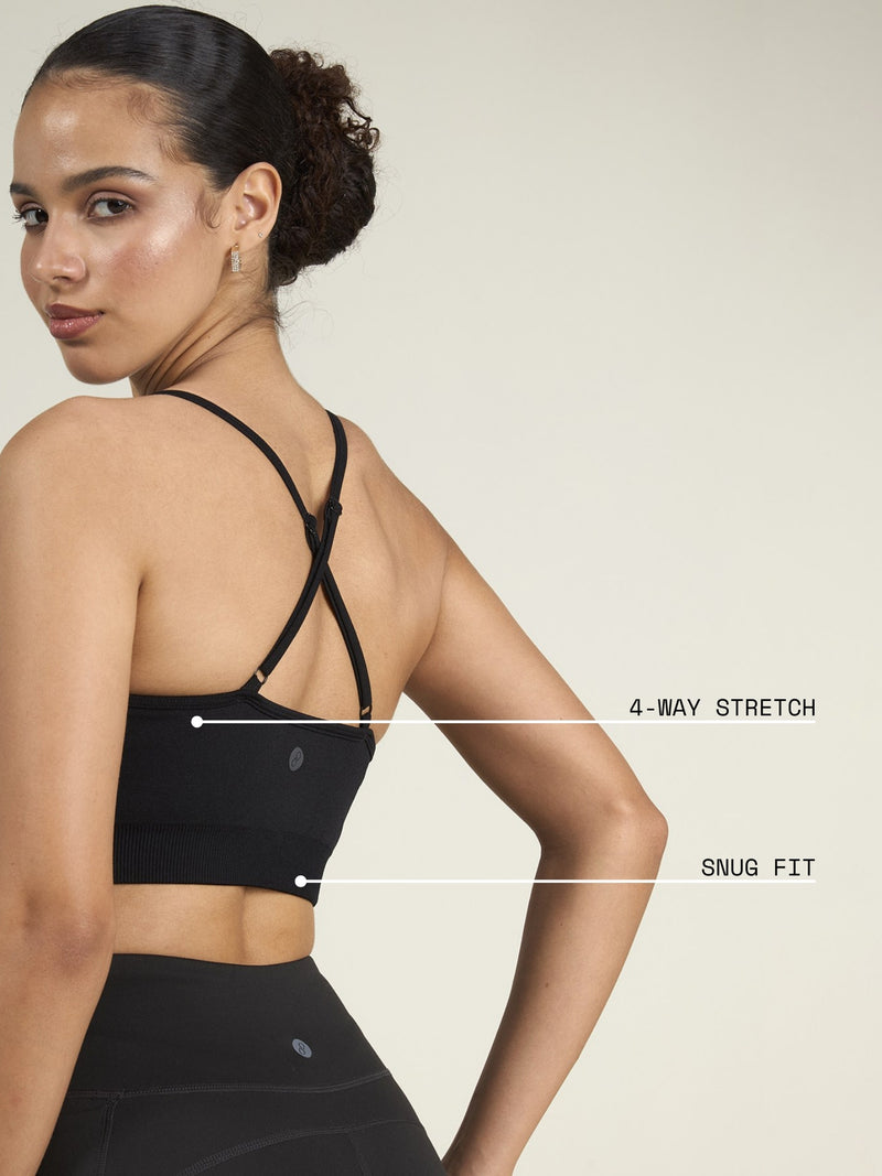 Black Super Stretch Bralette