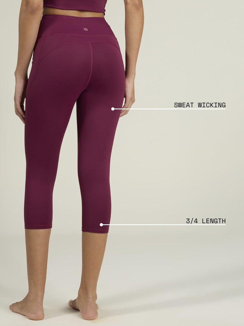 Burgundy Sculpt Capri