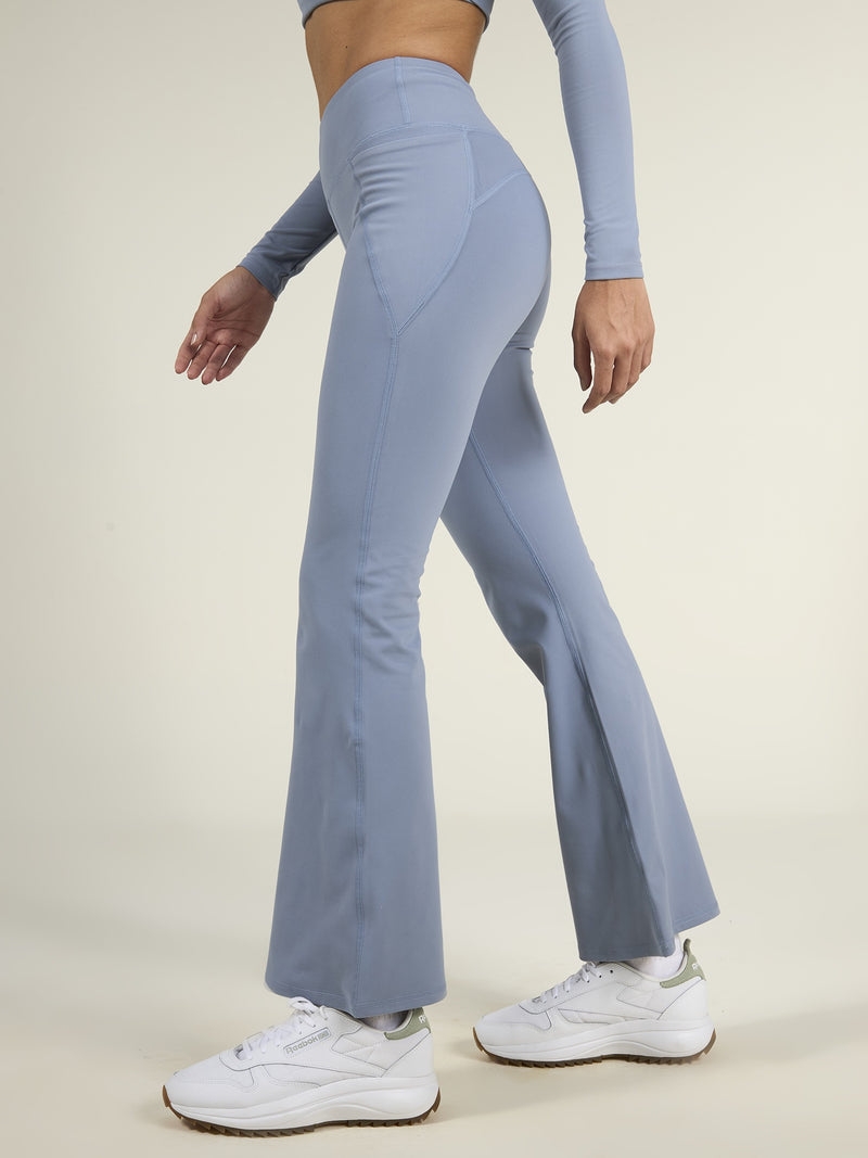 Storm Blue Sculpt Bootcut Leggings