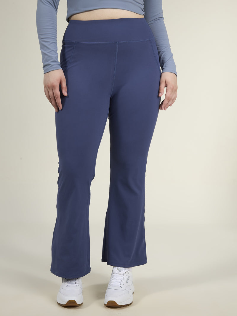 Navy Sculpt Bootcut Leggings