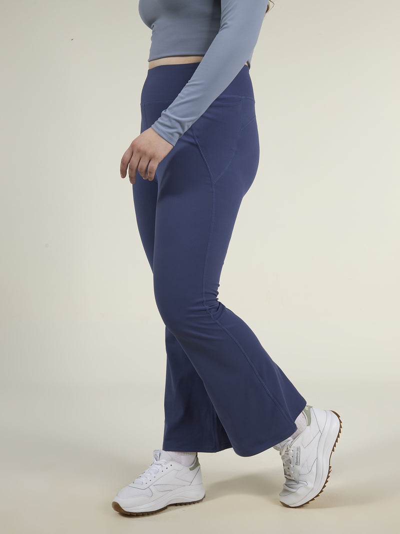 Navy Sculpt Bootcut Leggings