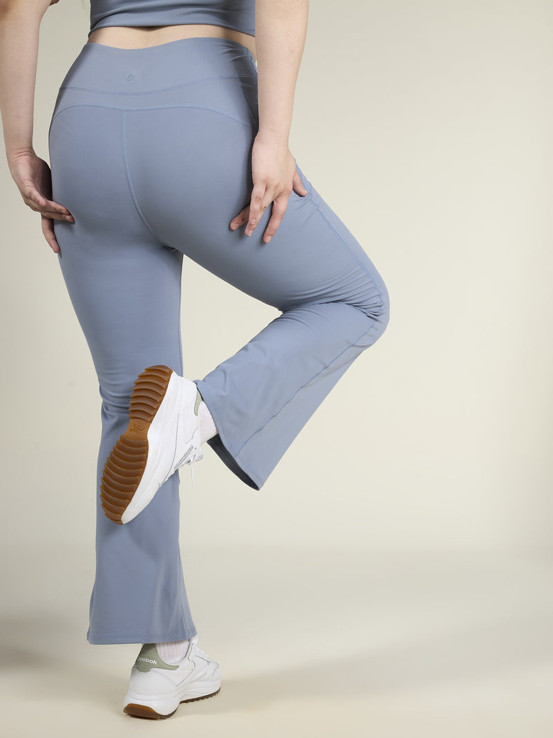 Storm Blue Sculpt Bootcut Leggings
