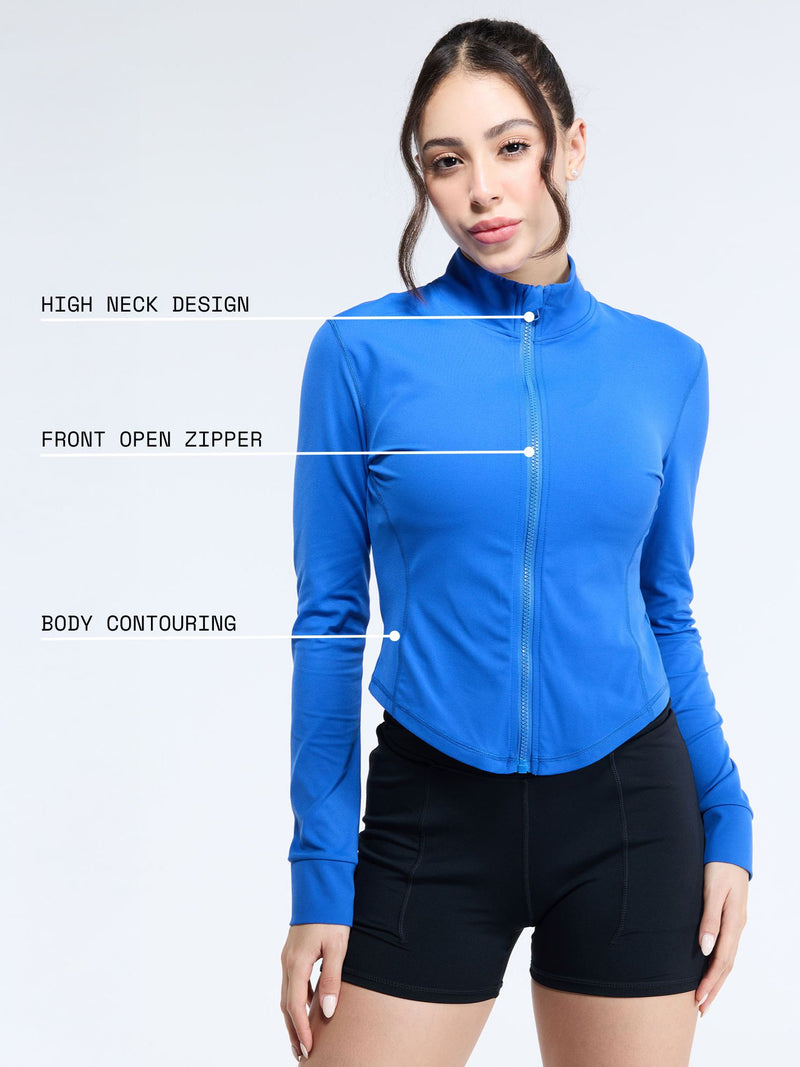 Cobalt Sculptor Jacket