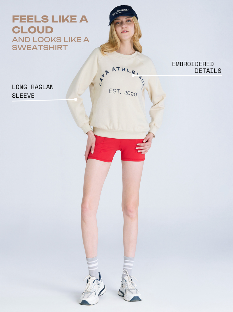 Cream Cava Essential Sweatshirt