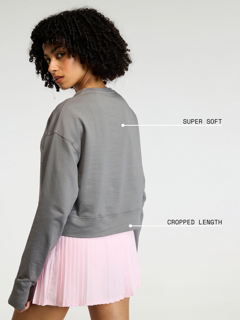 Grey Pilates Club Sweatshirt