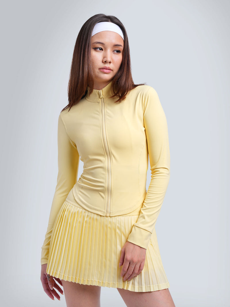 Butter Yellow Sculptor Jacket