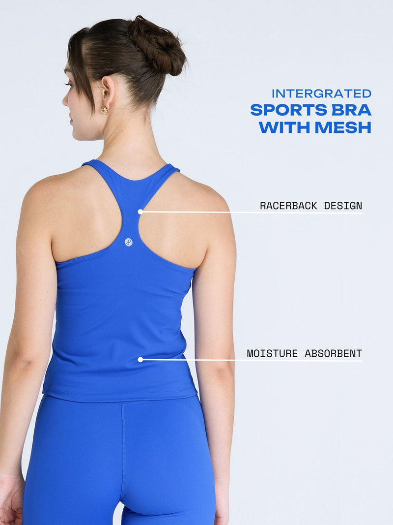 Cobalt Racerback Tank