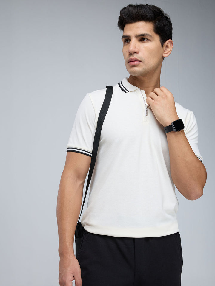 Off-White Urban Zipper Polo