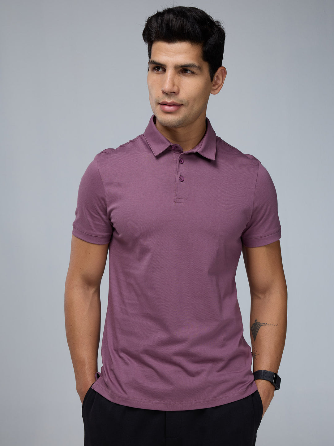 Thistle Supima Polo T-shirt