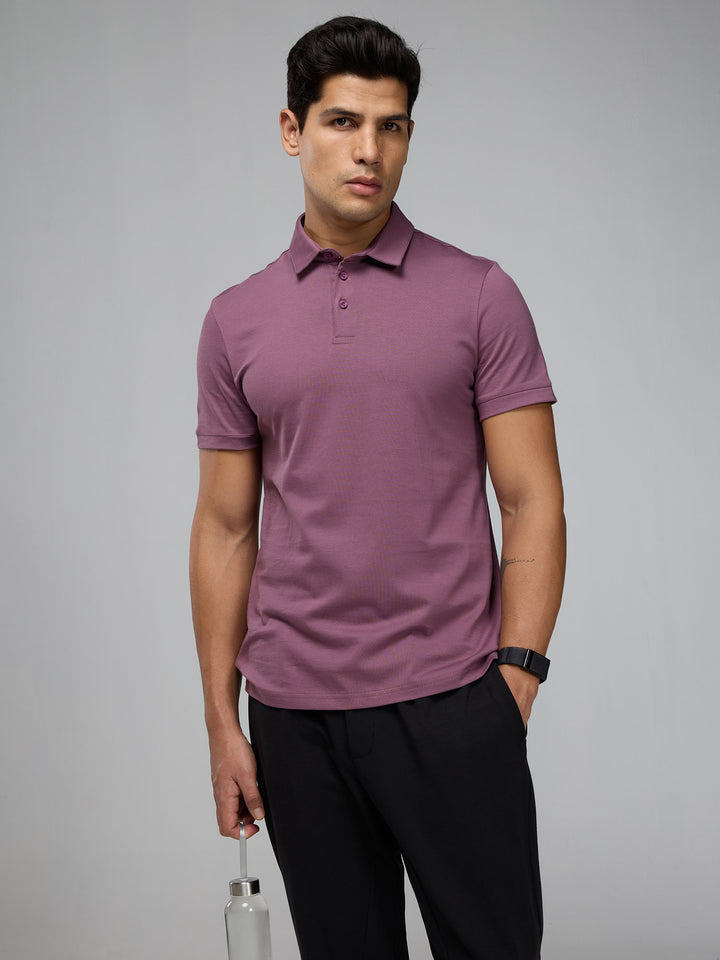 Thistle Supima Polo T-shirt