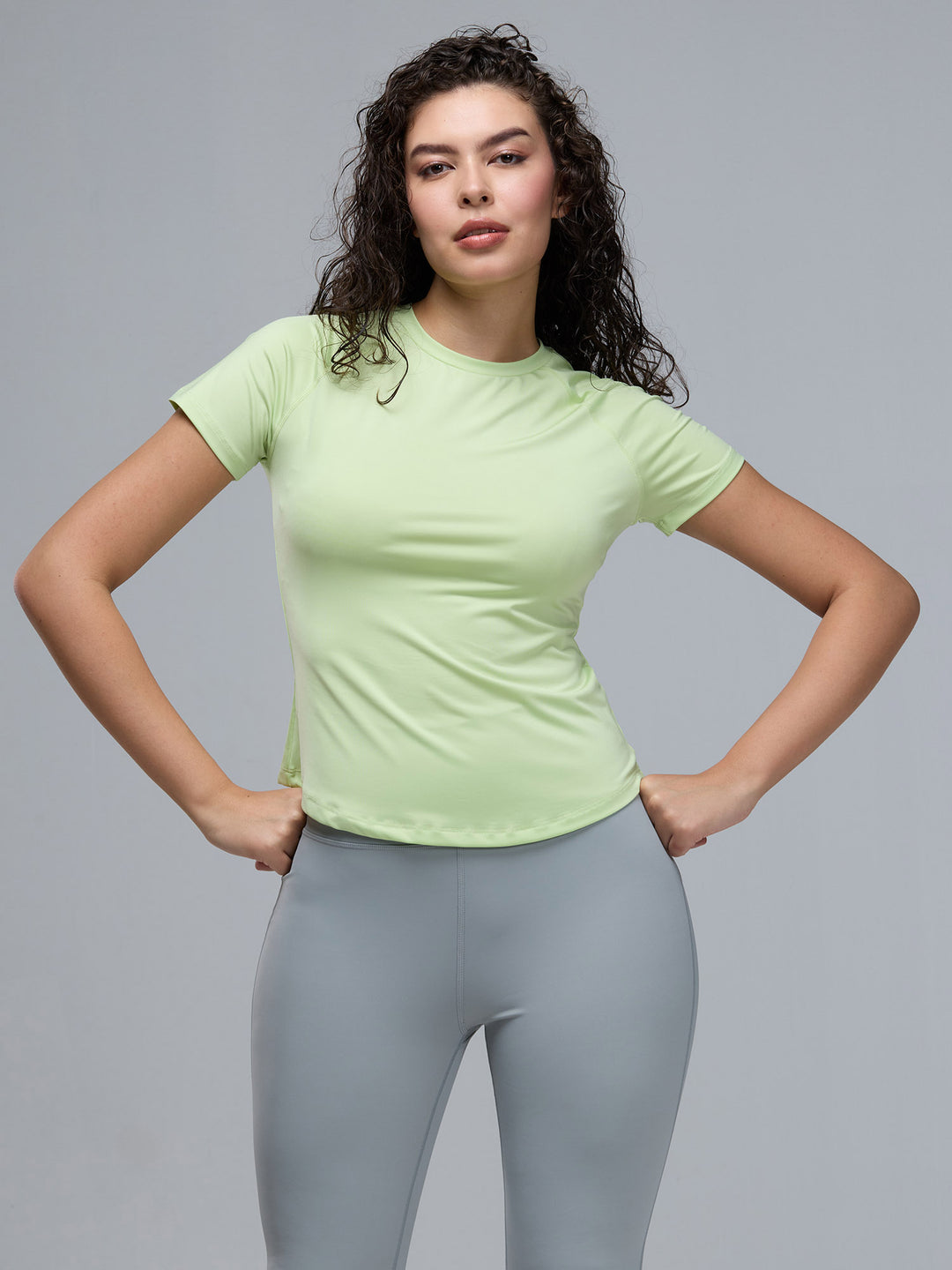 Lime Training Tee