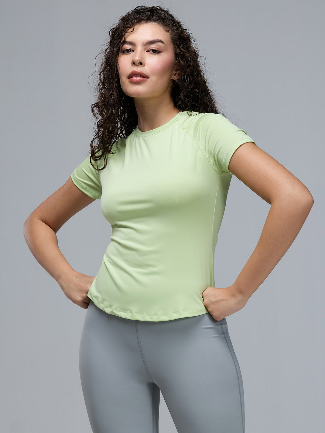 Lime Training Tee