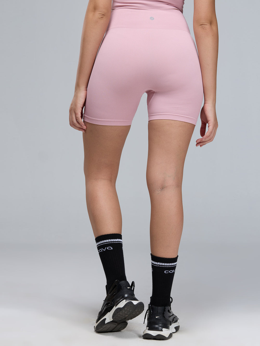 Pink Pulse Biker Shorts