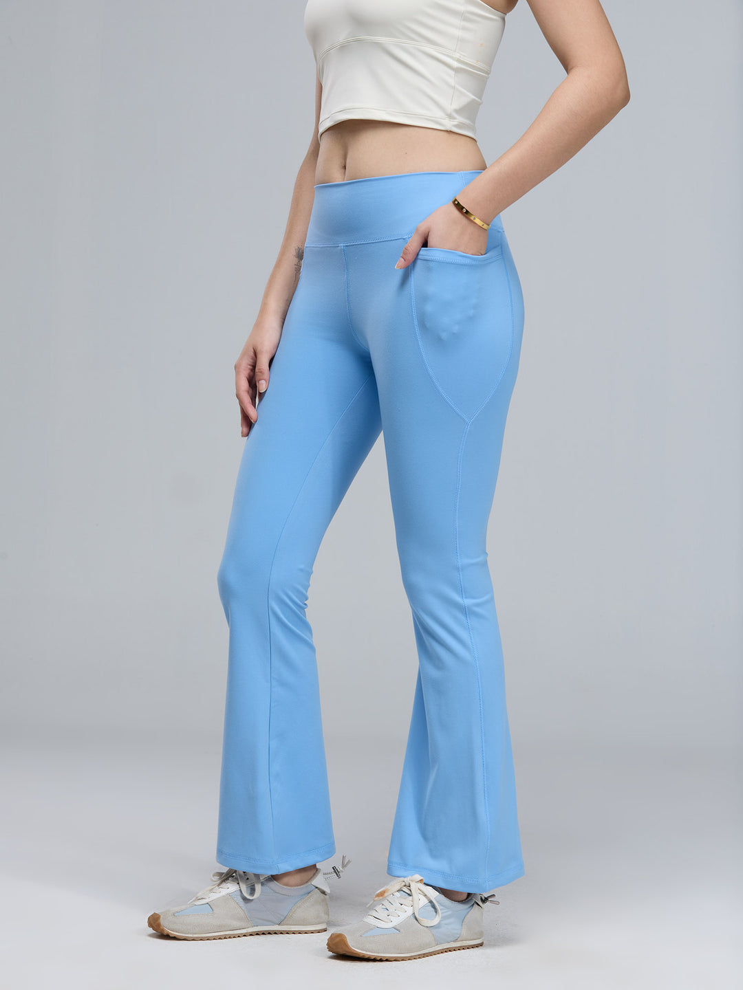 Sky Blue Sculpt Leggings