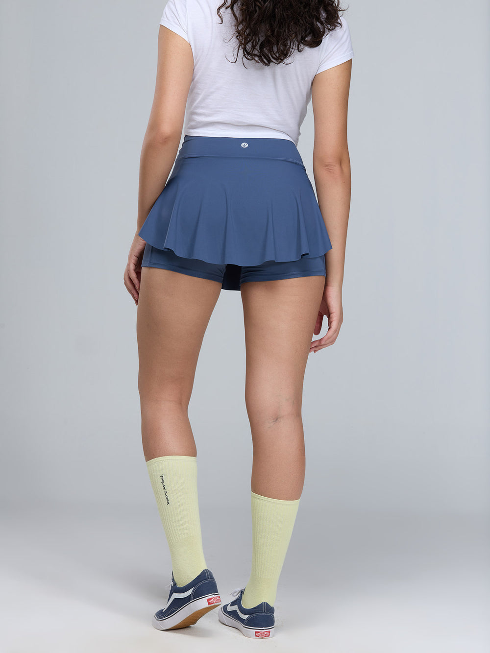 Ash Swirl Tennis Skort