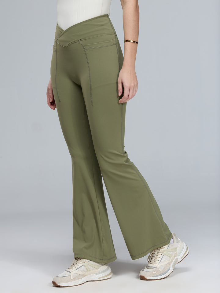 Olive Tall Hourglass Leggings