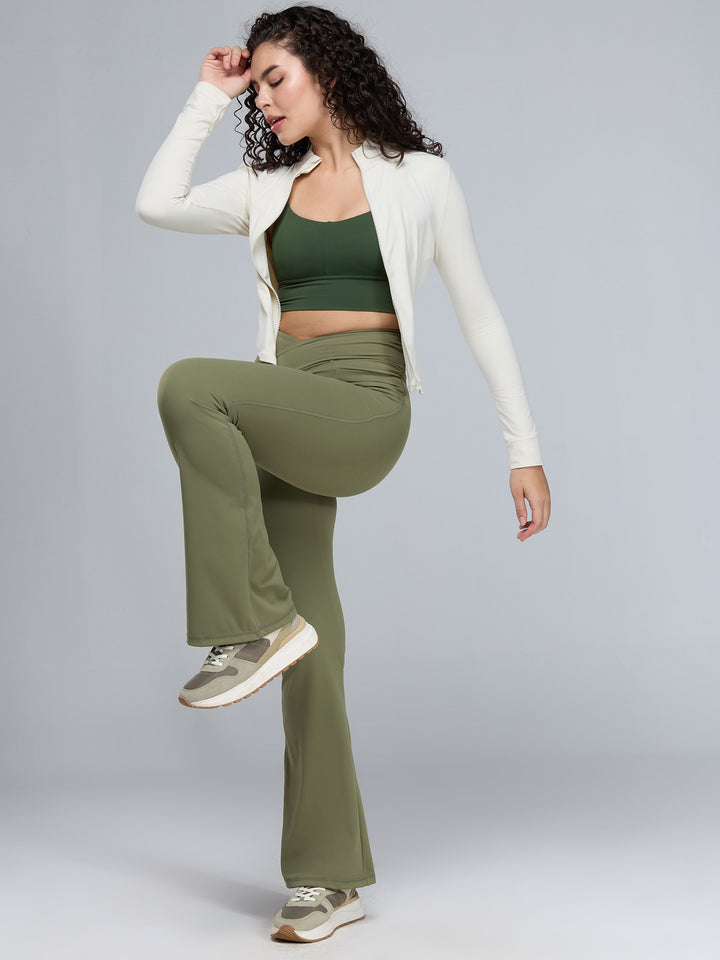 Olive Extra Tall Hourglass Leggings