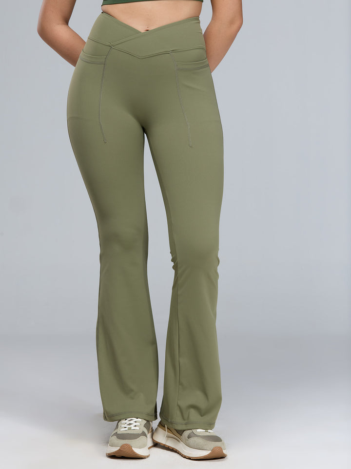 Olive Extra Tall Hourglass Leggings