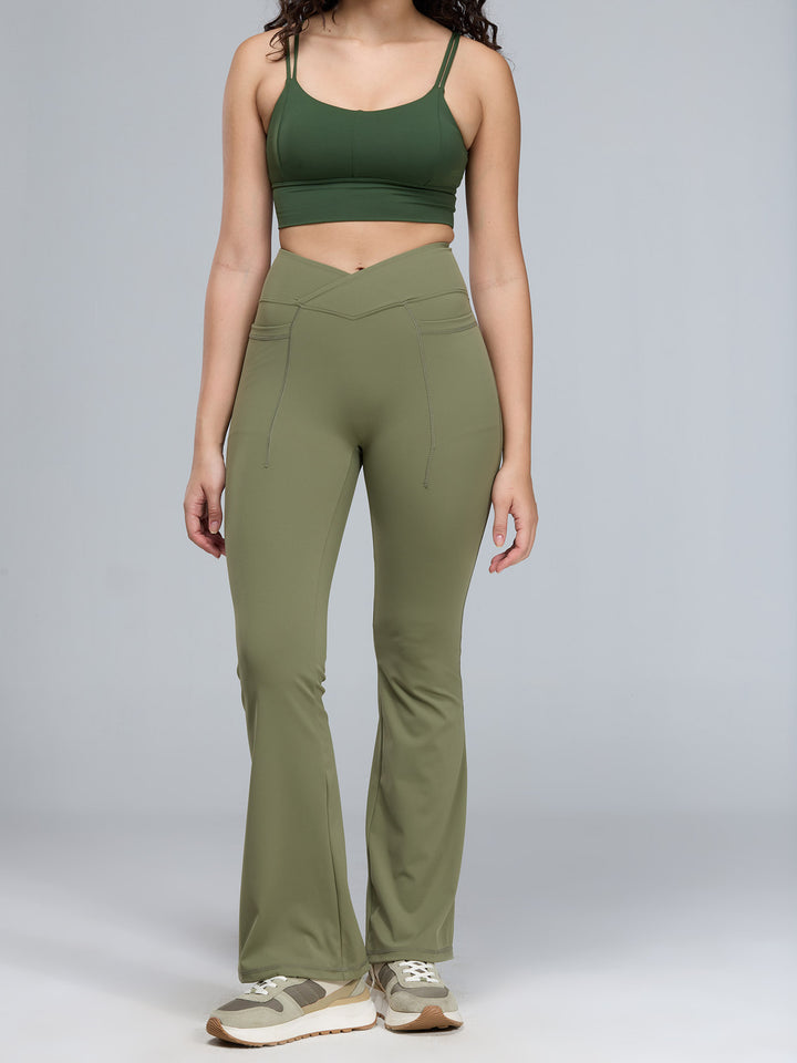 Olive Extra Tall Hourglass Leggings