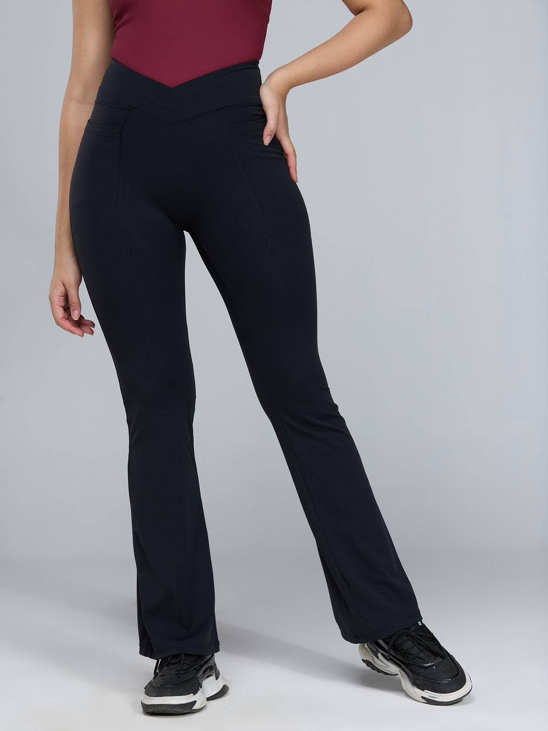 Obsidian Black Extra Tall Hourglass Leggings