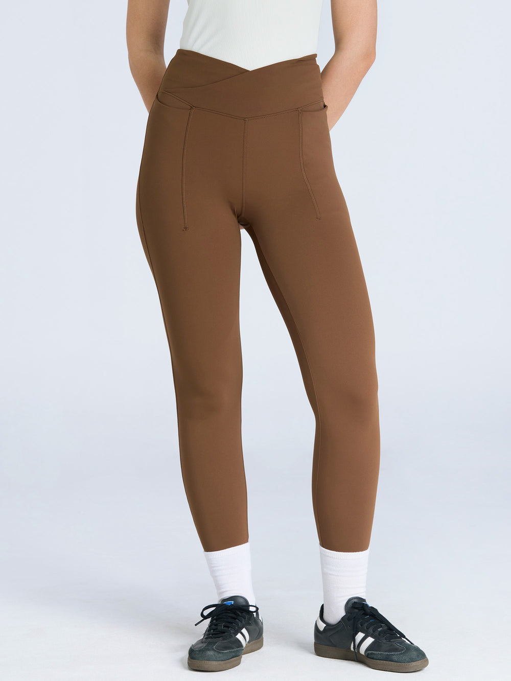 Brown Hourglass Snug Leggings