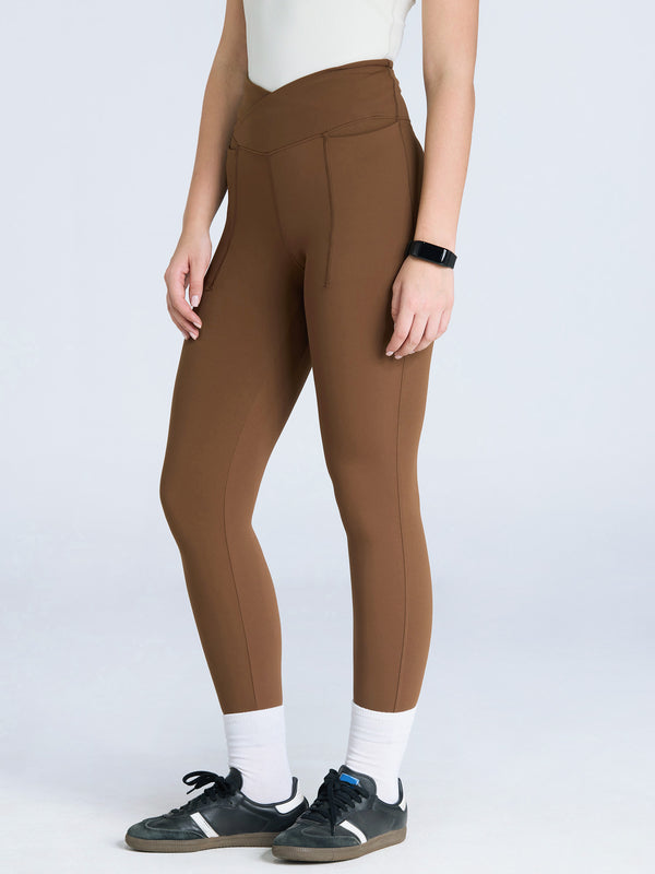 Brown Hourglass Snug Leggings