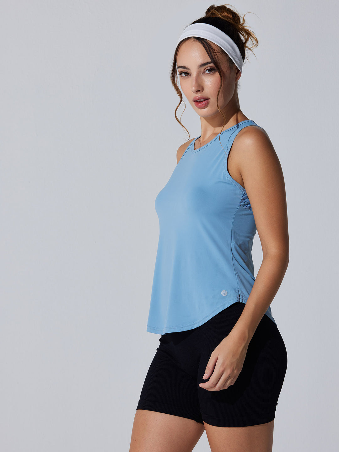 Baby Blue Evolve Air Fit Tank