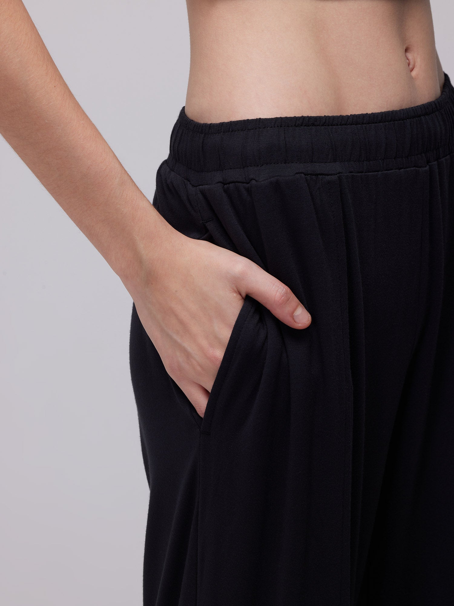 Black Ease Flare Pants – CAVA Athleisure Pvt Ltd