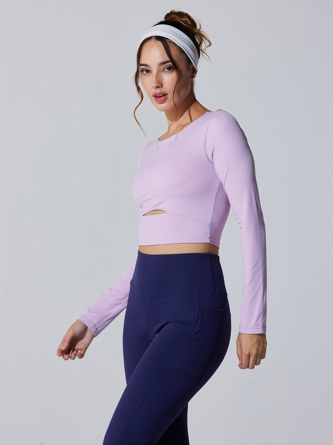 Lilac All-Day Flex Top