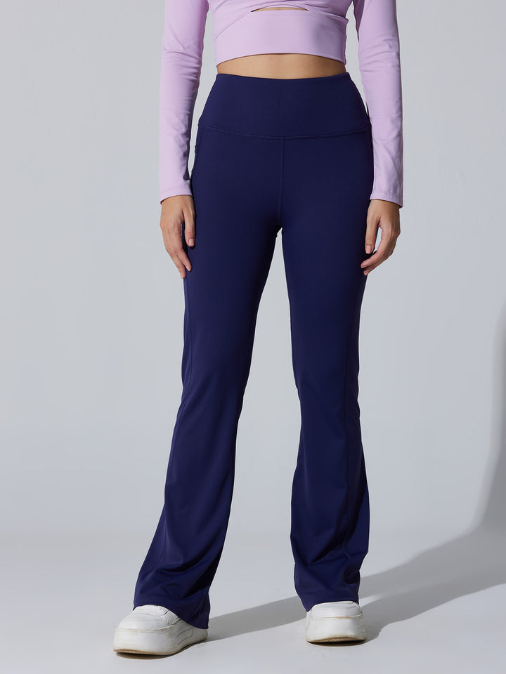 Deep Purple All-Day Flex Flare Pants