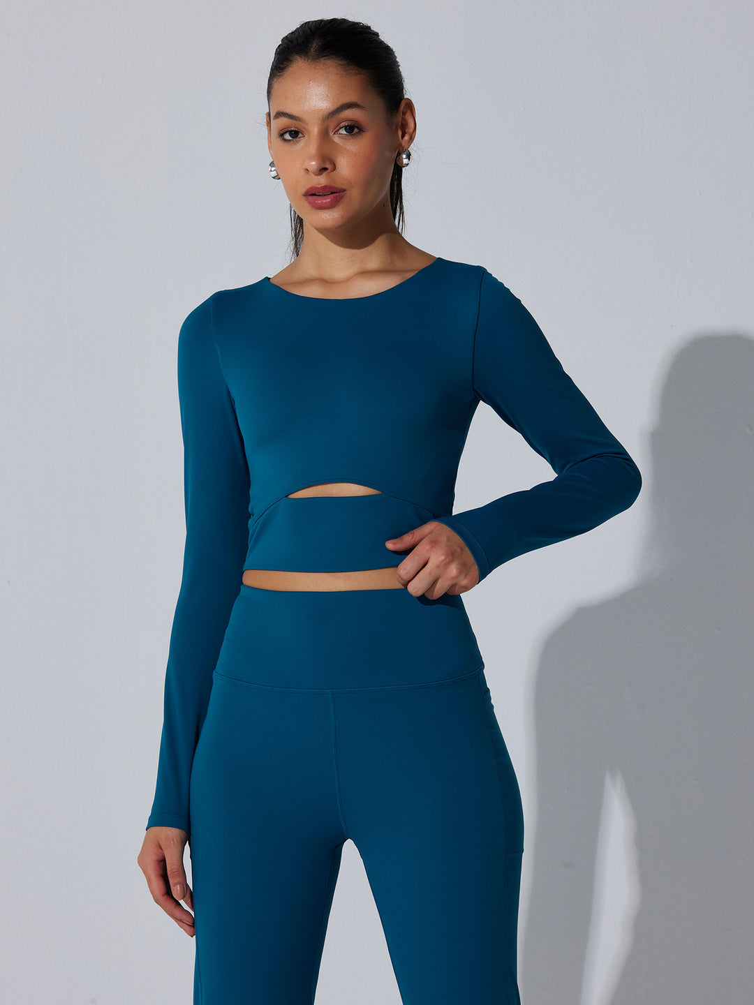 Blue All-Day Flex Top