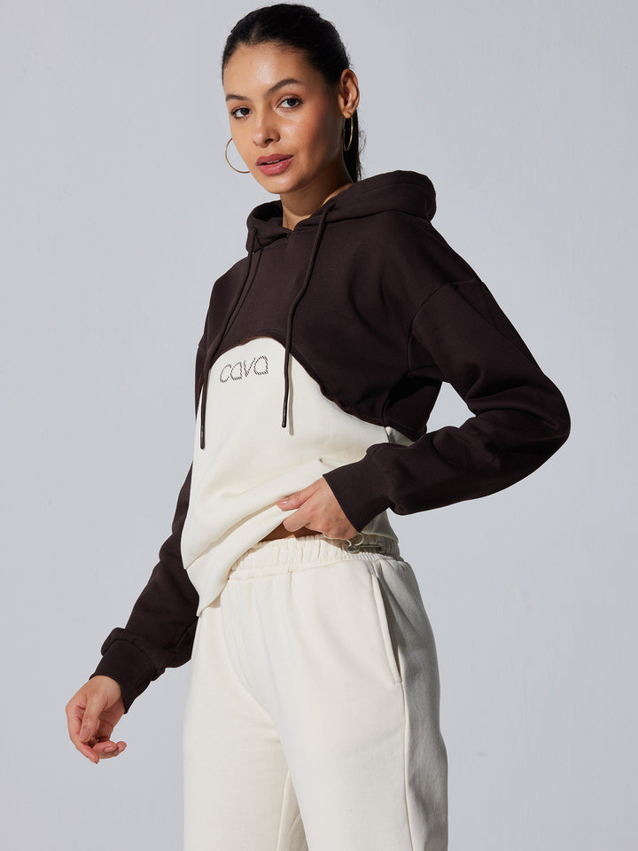 Brown Dual Shade Adapt Hoodie