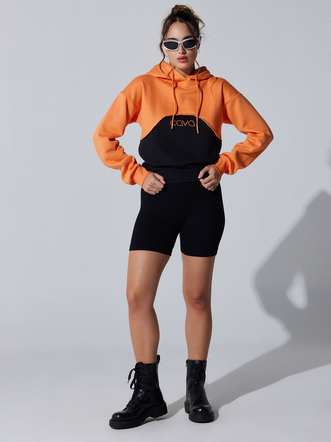 Orange Dual Shade Adapt Hoodie