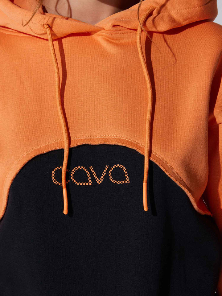 Orange Dual Shade Adapt Hoodie