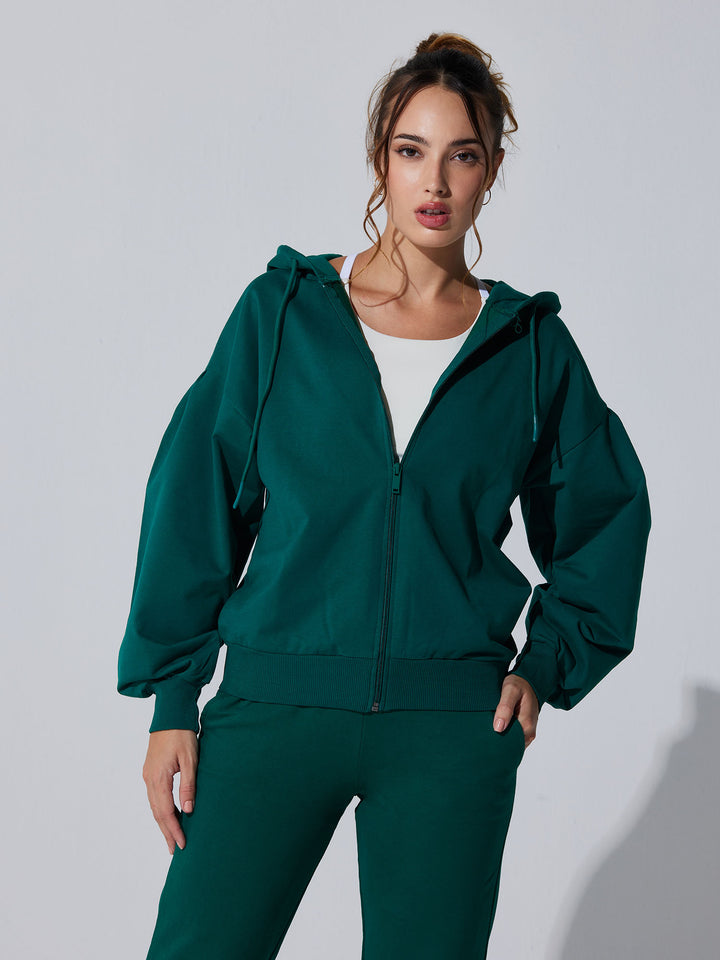 Green Cloud Cut Jacket