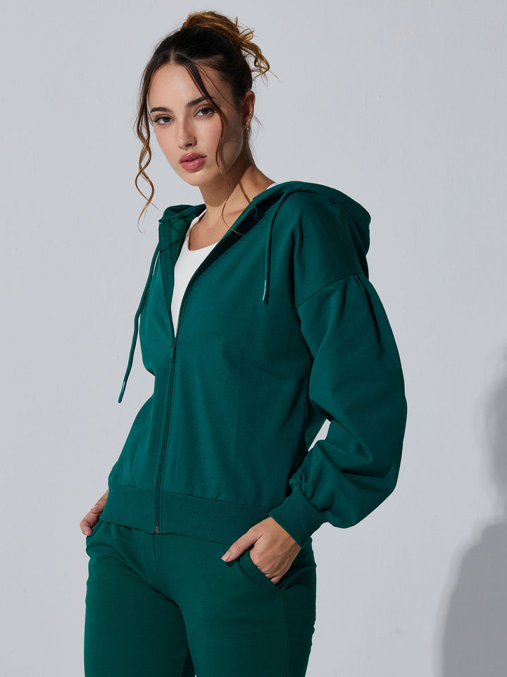 Green Cloud Cut Jacket