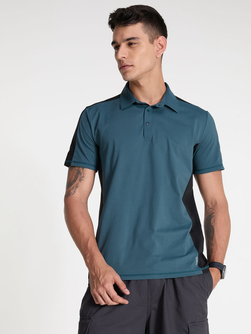 Jade Contrast Bonded Polo