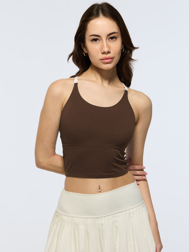 Toasted Cross Back Sports Bra