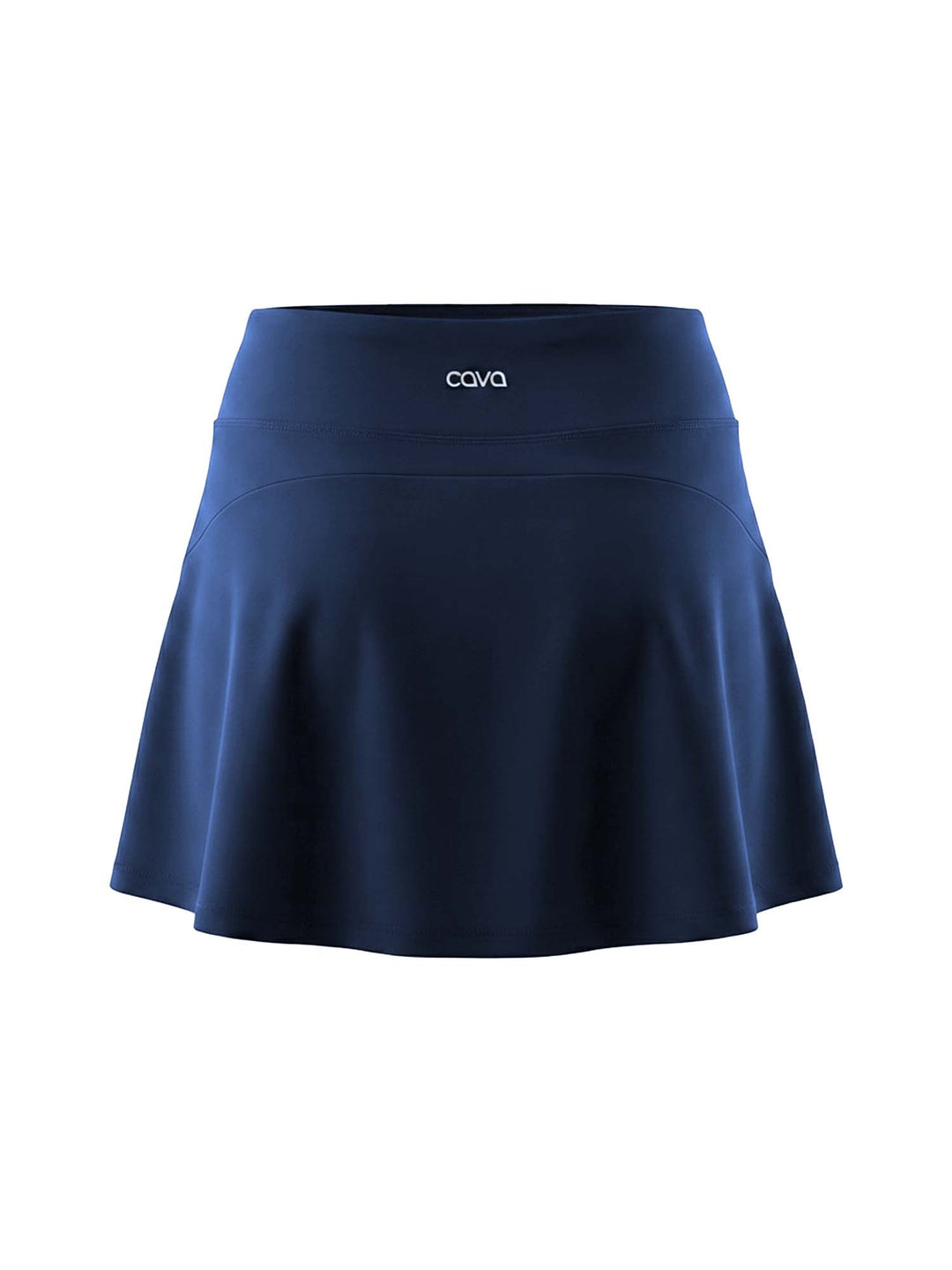 Navy Ripple Swim Skorts