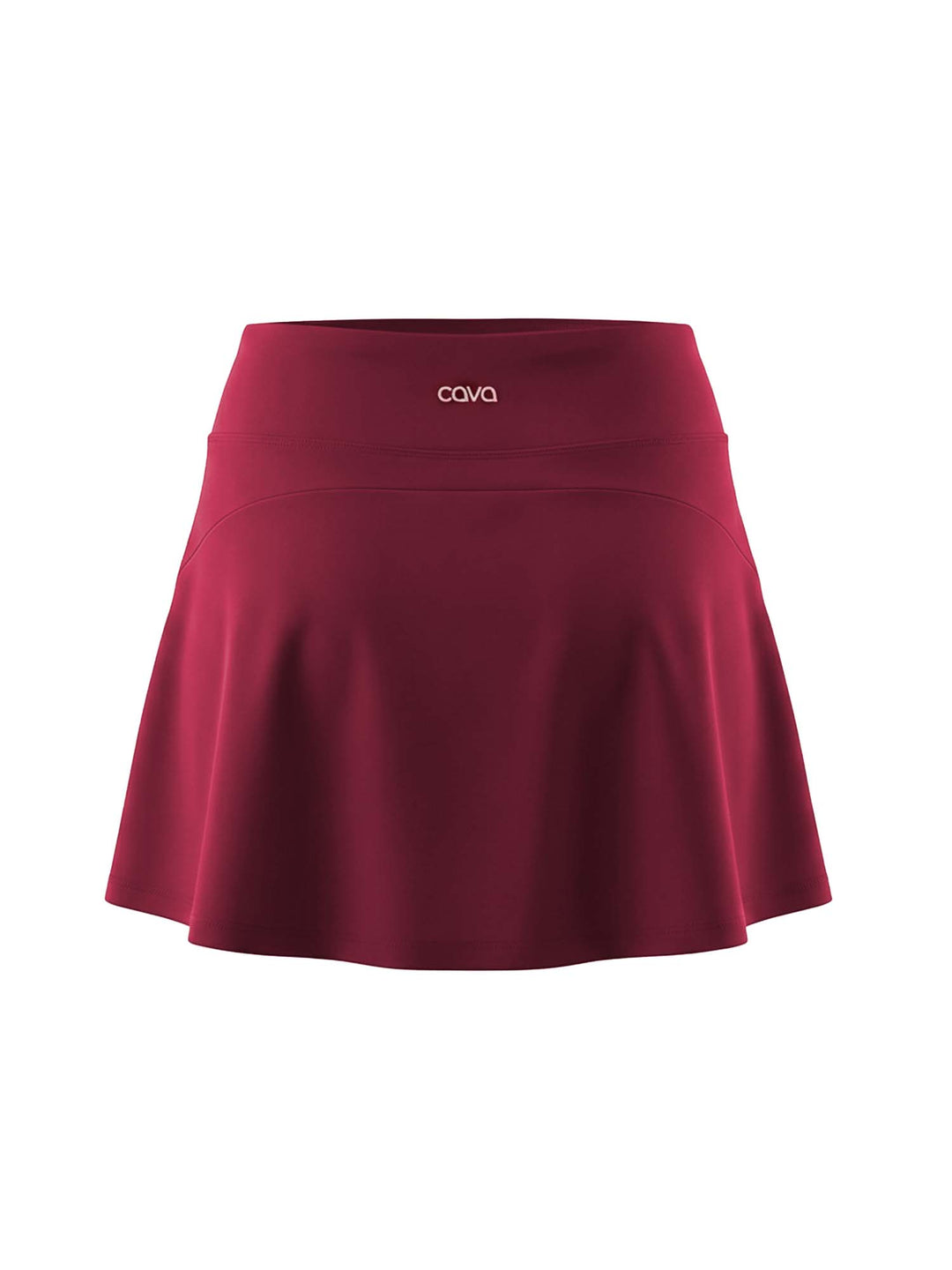 Cherry Ripple Swim Skorts