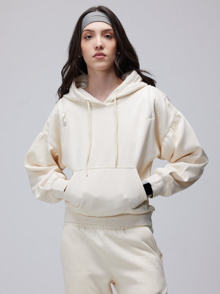 Ivory Transform Hoodie