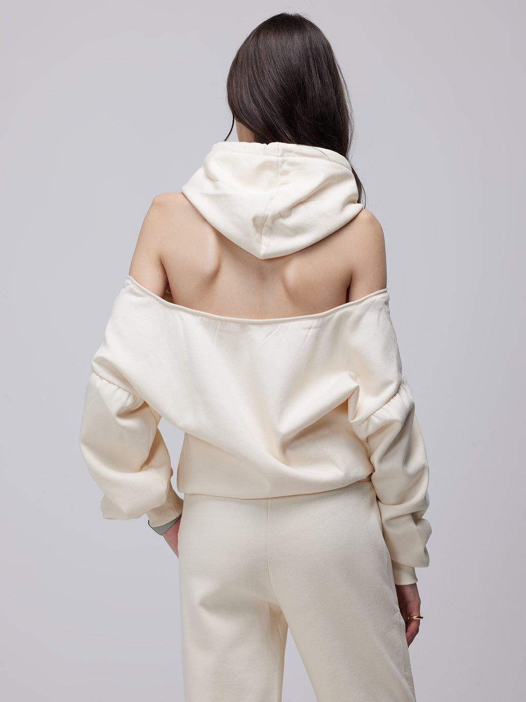 Ivory Transform Hoodie