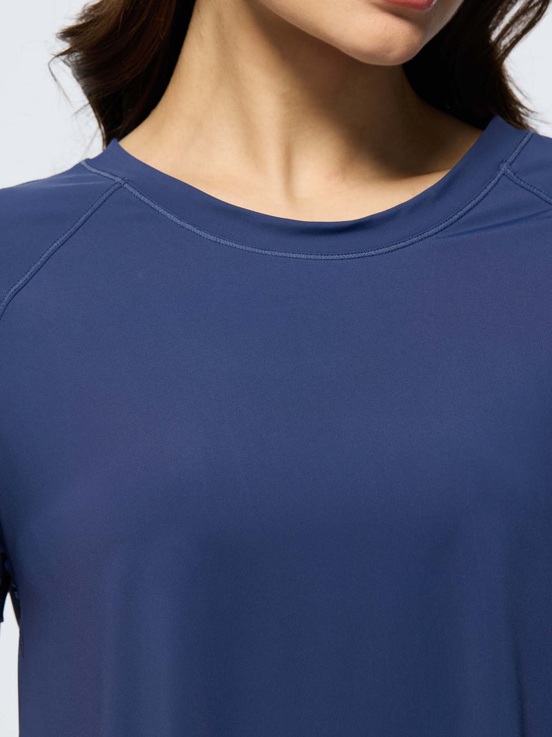 Basic Overlap Tees - Pack of 3