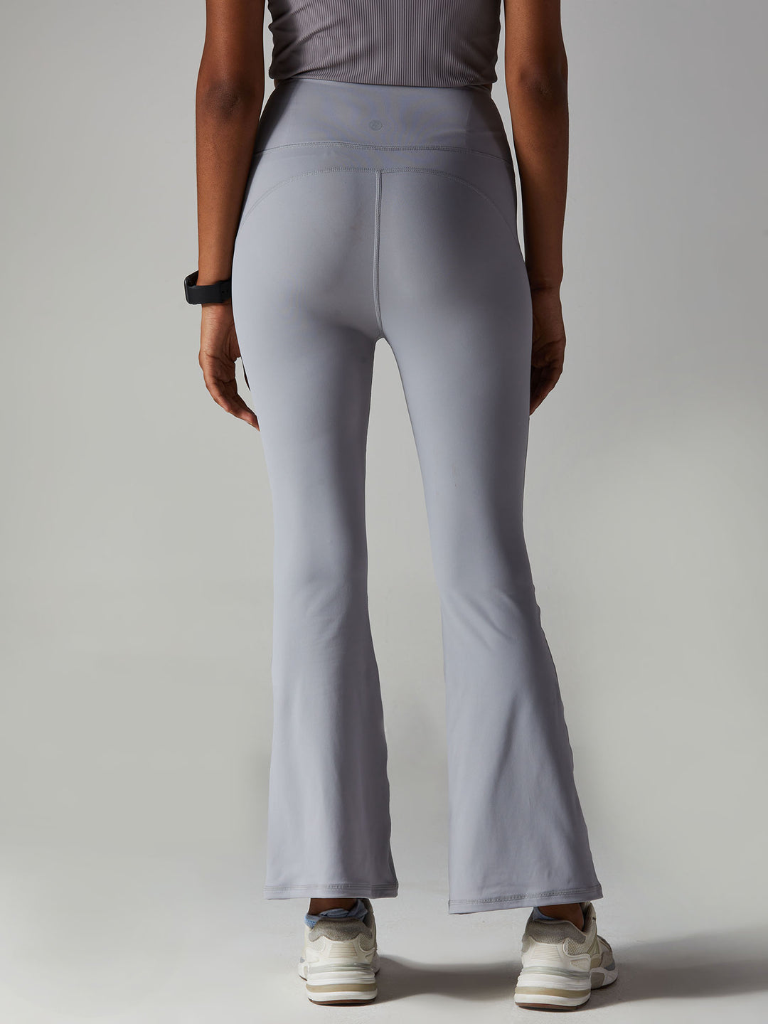 Grey All-in Bootcut Leggings - Main Image