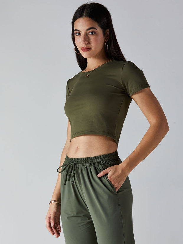 Olive AirLuxe Top