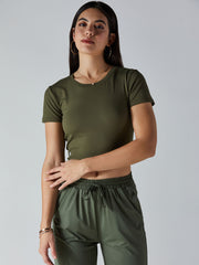 Olive AirLuxe Top